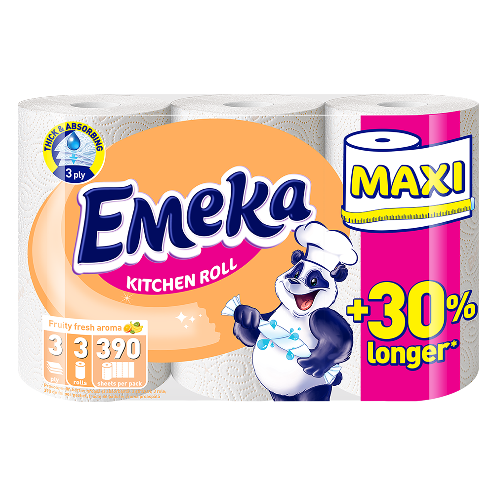 Emeka KR MAXI 3 Rolls Orange